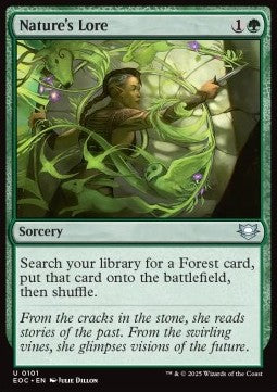 Nature's Lore - Commander: Edge of Eternities (Uncommon) [EOC-101]
