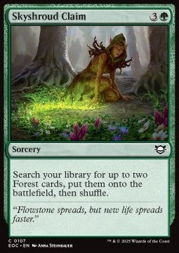 Skyshroud Claim - Commander: Edge of Eternities (Common) [EOC-107]