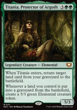 Titania, Protector of Argoth - Commander: Edge of Eternities (Mythic) [EOC-111]