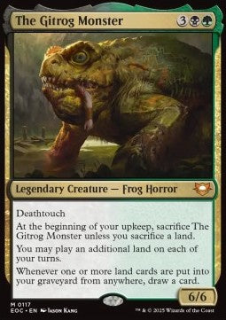 The Gitrog Monster - Commander: Edge of Eternities (Mythic) [EOC-117]