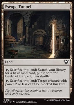 Escape Tunnel - Commander: Edge of Eternities (Common) [EOC-157]
