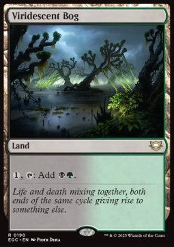 Viridescent Bog - Commander: Edge of Eternities (Rare) [EOC-190]