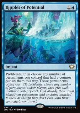 Ripples of Potential - Commander: Edge of Eternities (Rare) [EOC-77]