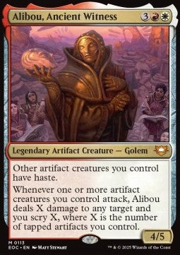 Alibou, Ancient Witness - Commander: Edge of Eternities (Mythic) [EOC-113]