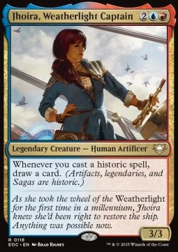 Jhoira, Weatherlight Captain - Commander: Edge of Eternities (Rare) [EOC-118]