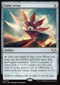 Solar Array - Commander: Edge of Eternities (Rare) [EOC-18]