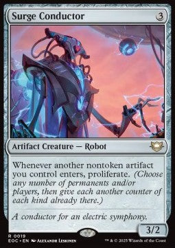 Surge Conductor - Commander: Edge of Eternities (Rare) [EOC-19]