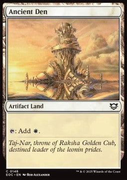 Ancient Den - Commander: Edge of Eternities (Common) [EOC-148]