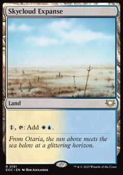 Skycloud Expanse - Commander: Edge of Eternities (Rare) [EOC-181]