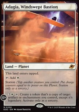 Adagia, Windswept Bastion - Edge of Eternities (Mythic) [EOE-250]