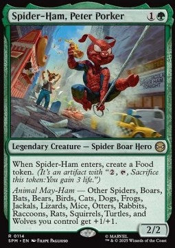 Spider-Ham, Peter Porker - Magic: The Gathering | Marvel's Spider-Man (Rare) [SPM-114]