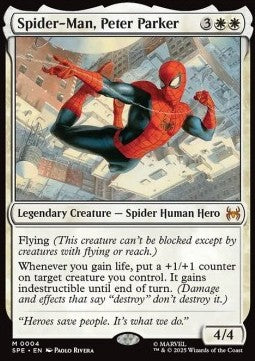 Spider-Man, Peter Parker - Magic: The Gathering | Marvel's Spider-Man: Eternal (Mythic) [SPE-4]