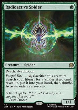 Radioactive Spider - Magic: The Gathering | Marvel's Spider-Man (Rare) [SPM-111]