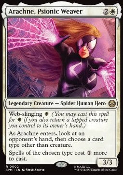 Arachne, Psionic Weaver - Magic: The Gathering | Marvel's Spider-Man (Rare) [SPM-2]