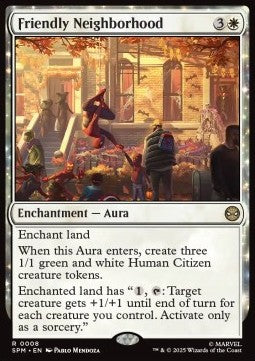 Friendly Neighborhood - Magic: The Gathering | Marvel's Spider-Man (Rare) [SPM-8]