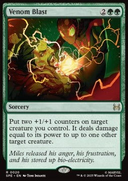 Venom Blast - Magic: The Gathering | Marvel's Spider-Man: Eternal (Rare) [SPE-20]