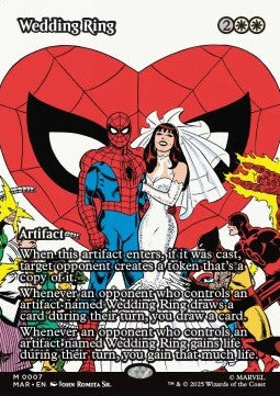 Wedding Ring - Magic: The Gathering | Marvel's Spider-Man: Source Material Cards (Mythic) [MAR-7]