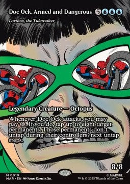 Lorthos, the Tidemaker - Magic: The Gathering | Marvel's Spider-Man: Source Material Cards (Mythic) [MAR-10]