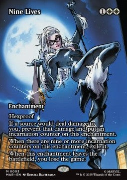 Nine Lives - Magic: The Gathering | Marvel's Spider-Man: Source Material Cards (Mythic) [MAR-3]