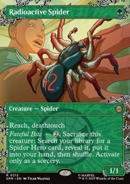 Radioactive Spider - Magic: The Gathering | Marvel's Spider-Man: Extras (Rare) [XSPM-212]