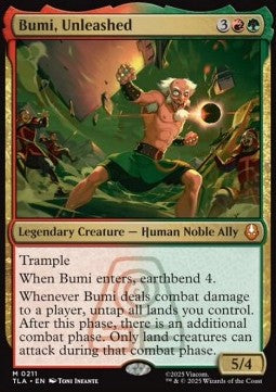 Bumi, Unleashed - Avatar: The Last Airbender (Mythic) [TLA-211]