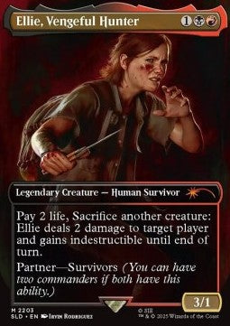 Ellie, Vengeful Hunter - Secret Lair Drop Series: Secret Lair x PlayStation (Mythic) [SLDPS-2203]