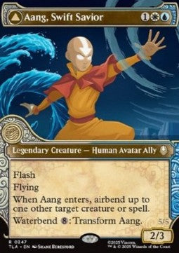 Aang, Swift Savior // Aang and La, Ocean's Fury (V.2)