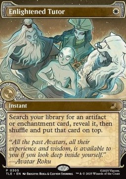 Enlightened Tutor - Avatar: The Last Airbender: Eternal (Rare) [TLE-305]