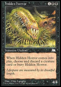 Hidden Horror - Weatherlight (Uncommon)