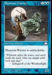Phantom Warrior - Weatherlight (Uncommon)