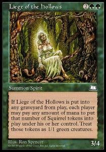 Liege of the Hollows - Weatherlight (Rare)