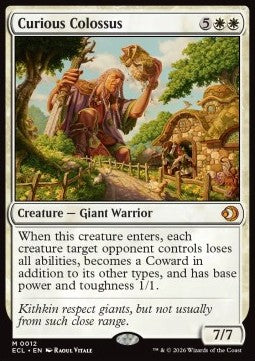 Curious Colossus - Lorwyn Eclipsed (Mythic) [ECL-12]