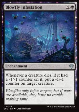 Blowfly Infestation - Commander: Lorwyn Eclipsed (Uncommon) [ECC-46]