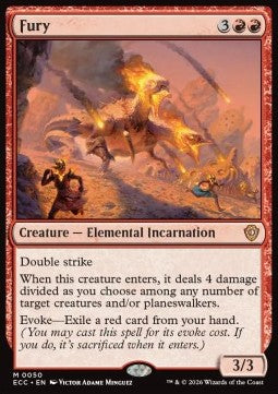 Fury - Commander: Lorwyn Eclipsed (Mythic) [ECC-50]