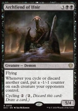 Archfiend of Ifnir - Commander: Lorwyn Eclipsed (Rare) [ECC-70]