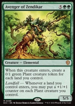 Avenger of Zendikar - Commander: Lorwyn Eclipsed (Mythic) [ECC-98]