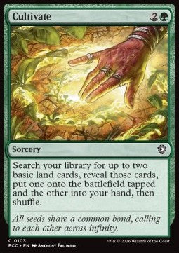 Cultivate - Commander: Lorwyn Eclipsed (Common) [ECC-103]