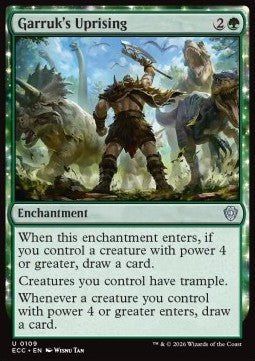 Garruk's Uprising - Commander: Lorwyn Eclipsed (Uncommon) [ECC-109]