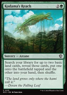 Kodama's Reach - Commander: Lorwyn Eclipsed (Common) [ECC-113]