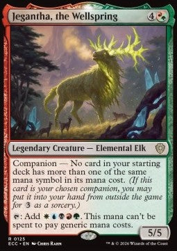 Jegantha, the Wellspring - Commander: Lorwyn Eclipsed (Rare) [ECC-125]