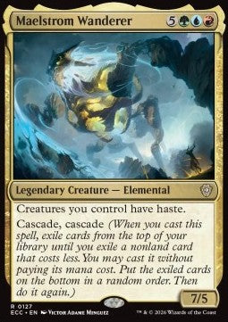 Maelstrom Wanderer - Commander: Lorwyn Eclipsed (Rare) [ECC-127]