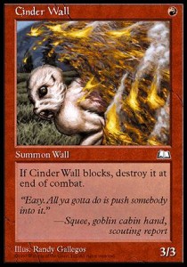 Cinder Wall - Weatherlight (Common)