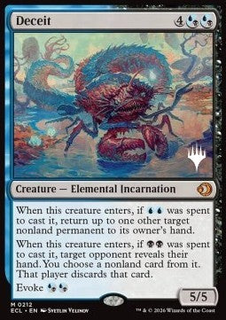 Deceit - Lorwyn Eclipsed: Promos (Mythic) [PECL-212]
