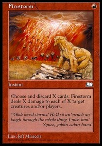 Firestorm - Weatherlight (Rare)
