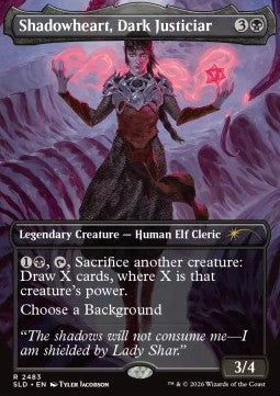 Shadowheart, Dark Justiciar - Secret Lair Drop Series: Roll for Initiative Superdrop (Rare) [SLDRFI-2483]