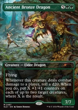 Ancient Bronze Dragon - Secret Lair Drop Series: Roll for Initiative Superdrop (Mythic) [SLDRFI-2487]