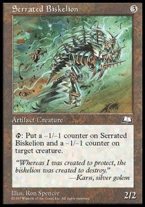 Serrated Biskelion - Weatherlight (Uncommon)