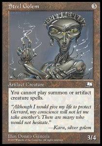 Steel Golem - Weatherlight (Uncommon)