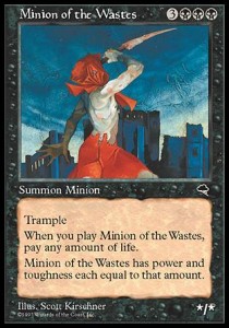 Minion of the Wastes - Tempest (Rare)