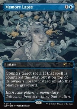 Memory Lapse - Secret Lair Deck: Dandân (Rare) [SLDDAN-2142]